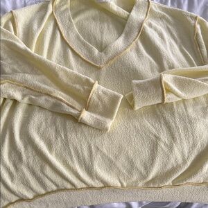 Urban Outfitters Cream Textured Sweater